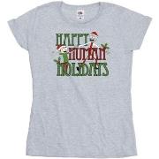 T-shirt Rick And Morty Happy Human Holidays