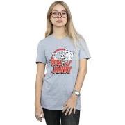 T-shirt Dessins Animés Distressed Logo