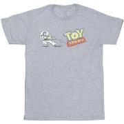 T-shirt enfant Disney Toy Story Buzz Pulling Logo
