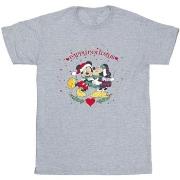 T-shirt Disney Mickey Mouse Mickey Minnie Christmas