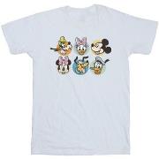 T-shirt Disney Mickey Mouse And Friends Faces