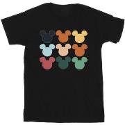 T-shirt Disney Mickey Mouse Heads Square