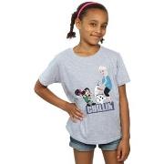 T-shirt enfant Disney Wreck It Ralph Elsa And Vanellope
