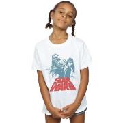 T-shirt enfant Disney Han Solo Chewie Duet