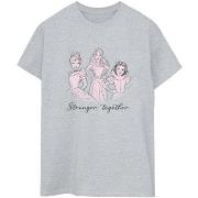 T-shirt Disney Princesses Stronger Together