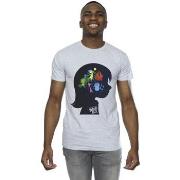 T-shirt Disney Inside Out Head Silhouette