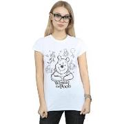 T-shirt Disney Winnie The Pooh Collage Sketch
