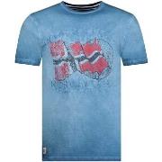 T-shirt Geographical Norway JAPORAL