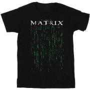 T-shirt The Matrix Green Code