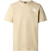 T-shirt The North Face NF0A87NP M SS BOX NSE TEE-3X4 GRAVEL