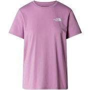 T-shirt The North Face NF0A882V W FOUNDATION MOUNTAIN-PO2 MINERAL PURP...