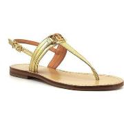 Chaussures Twin Set Sandalo Infradito Donna Oro 241TCT124