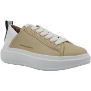 Chaussures Alexander Smith Wembley Sneaker Donna Beige White WYW0003