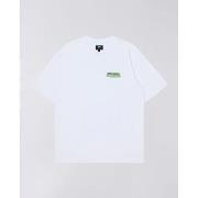 T-shirt Edwin I033489.WHW.67. PINKU EIGA-WHW.67 WHISPER WHITE/SKY