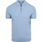 T-shirt Suitable Polo Cool Dry Knit Bleu Clair