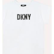 T-shirt enfant Dkny T-shirt fille avec logo