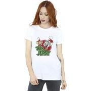 T-shirt Dessins Animés Christmas Hat Logo