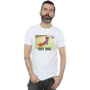 T-shirt Dessins Animés Hot Dog