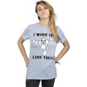 T-shirt Dessins Animés Taz I Woke Up Like This