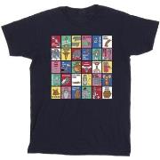 T-shirt Dessins Animés Grid Squares