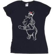 T-shirt Disney Winnie The Pooh Piglet Christmas