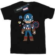 T-shirt Marvel Captain America Sketch