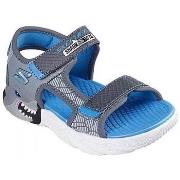 Sandales enfant Skechers SANDALE CREATURE SPLASH BLEU ET GRIS