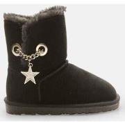 Boots Bata Bottines pour fille en cuir velours