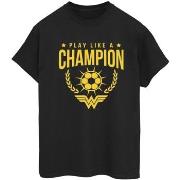 T-shirt Dc Comics Play Like A Champion