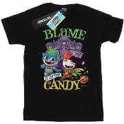 T-shirt Dc Comics Super Friends Blame It On The Candy