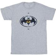 T-shirt Dc Comics The Flash Batman Metal Logo
