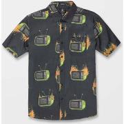 Chemise Volcom Camisa Justin Hager Woven Black