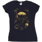 T-shirt Star Wars: The Book Of Boba Fett Galactic Outlaw