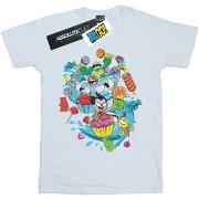 T-shirt Dc Comics Teen Titans Go Candy Mania