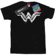 T-shirt Dc Comics Wonder Woman Distressed Logo