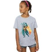 T-shirt enfant Dc Comics Aquaman Tropical Icon