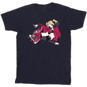 T-shirt enfant Dc Comics Harley Quinn Rollerskates