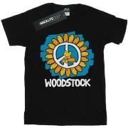 T-shirt enfant Woodstock Flower Peace