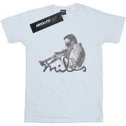T-shirt Miles Davis Profile Sketch