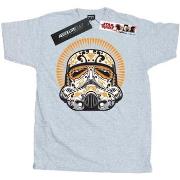 T-shirt Disney Stormtrooper Dia De Los Muertos