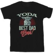 T-shirt Disney Mandalorian Yoda Dad