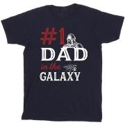 T-shirt Disney Mandalorian Number One Dad