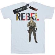 T-shirt Disney The Rise Of Skywalker Rebel Rose