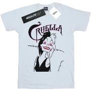 T-shirt Disney Cruella De Vil Evil Smile