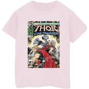 T-shirt Marvel Thor Love And Thunder Vintage Poster