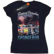 T-shirt Spongebob Squarepants Tropical Paradise