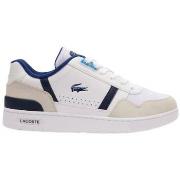 Baskets Lacoste CHAUSUSRES COURT SNEAKERS T-CLIP - WHT/BLU - 42