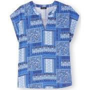 Chemise Daxon by - Blouse manches T tissu fluide