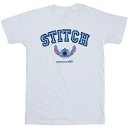 T-shirt enfant Disney Lilo And Stitch Collegial