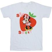 T-shirt enfant Disney Minnie Mouse So Sweet Strawberry